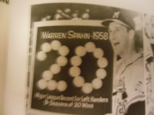 Warren Spahn won 23 games in 1963 but lost the Marichal Marathon at Candlestick Park.
